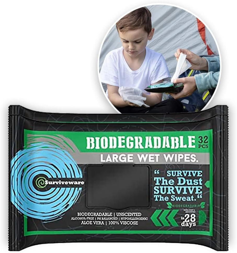 Lingettes biodégradables